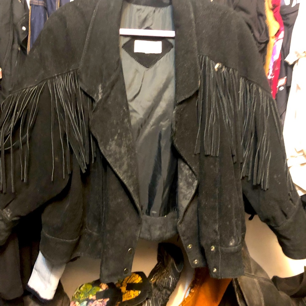 Vintage 100% genuine Leather Jacket